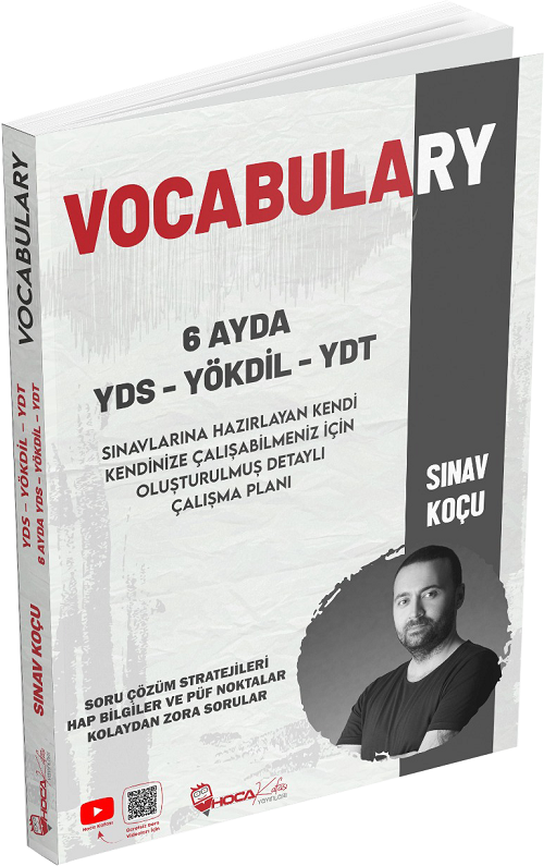 Hoca Kafası YDS YÖKDİL YDT Vocabulary Hoca Kafası Yayınları