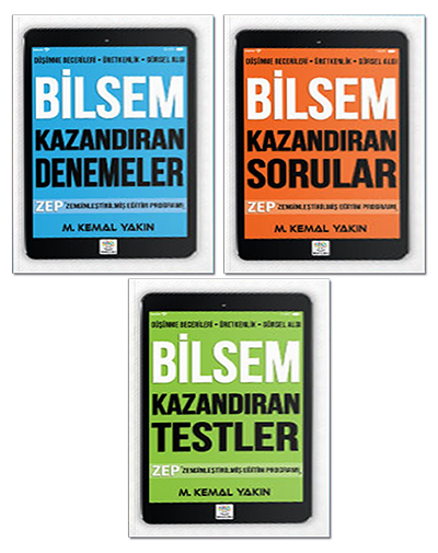 Yükselen Zeka Bilsem Kazandıran Hazırlık Seti (3 Kitap Set) Yükselen Zeka Yayınları