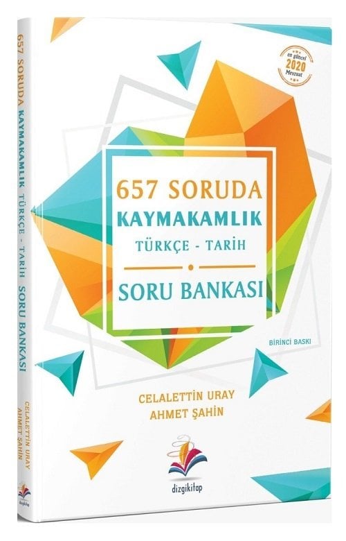 Dizgi Kitap 2020 Kaymakamlık 657 Soruda Türkçe-Tarih Soru Bankası Çözümlü Dizgi Kitap Yayınları