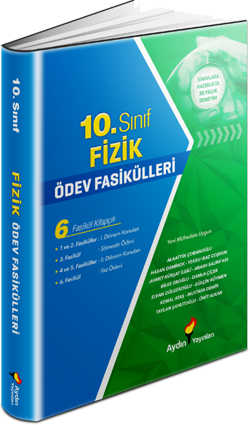 Aydın 10. Sınıf Fizik Ödev Fasikülleri Aydın Yayınları