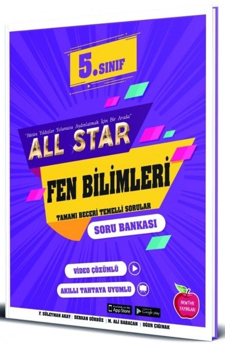 Newton 5. Sınıf Fen Bilimleri All Star Soru Bankası Newton Yayınları