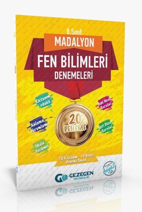 Gezegen 8. Sınıf Fen Bilimleri Madalyon 20 Deneme Gezegen Yayınları