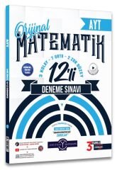 Orijinal YKS AYT Matematik 12 Deneme Orijinal Yayınları