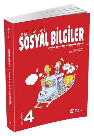 SBM 4. Sınıf Sosyal Bilgiler Etkinlik ve Ödev Çalışma Kitabı SBM Yayınları