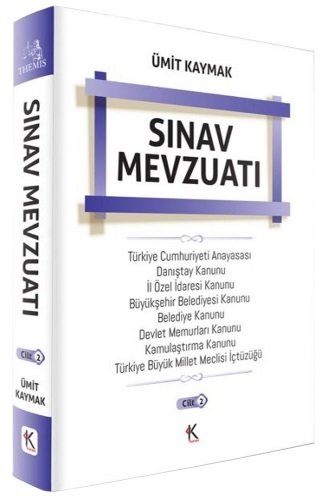 Kuram Adli İdari Hakimlik Sınav Mevzuatı Cilt-2 Ümit Kaymak Kuram Kitap