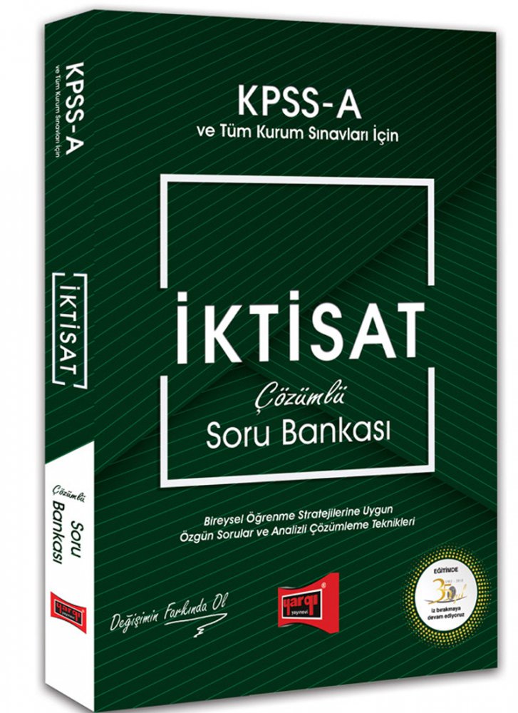 Yargı KPSS A İktisat Soru Bankası Çözümlü Yargı Yayınları