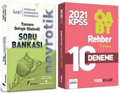 SÜPER FİYAT - Özdil ÖABT Rehberlik Soru + Yediiklim 10 Deneme 2 li Set Özdil + Yediiklim Yayınları