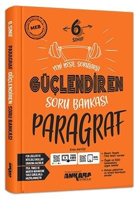 Ankara Yayıncılık 6. Sınıf Paragraf Güçlendiren Soru Bankası Ankara Yayıncılık