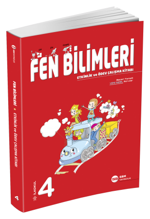 SBM 4. Sınıf Fen Bilimleri Etkinlik ve Ödev Çalışma Kitabı SBM Yayınları