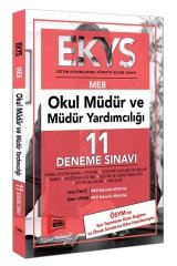 SÜPER FİYAT - Yargı 2019 MEB EKYS Okul Müdür ve Müdür Yardımcılığı 11 Deneme Yargı Yayınları