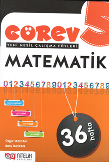 Nitelik 5. Sınıf Matematik Görev Çalışma Föyleri Nitelik Yayınları