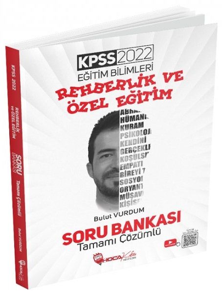 SÜPER FİYAT - Hoca Kafası 2022 KPSS Eğitim Bilimleri Rehberlik ve Özel Eğitim Soru Bankası Çözümlü - Bulut Vurdum Hoca Kafası Yayınları