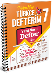 Arı Yayınları 7. Sınıf Türkçe Defterim TürkçeMino Arı Yayınları