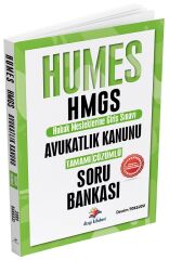 Dizgi Kitap HUMES HMGS Avukatlık Kanunu Soru Bankası Çözümlü - Devrim Toklucu Dizgi Kitap