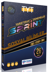 Yanıt YKS TYT Sosyal Bilimler Sprint 26 Deneme Video Çözümlü Yanıt Yayınları