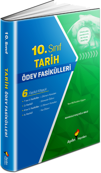 Aydın 10. Sınıf Tarih Ödev Fasikülleri Aydın Yayınları