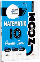 Günay 7. Sınıf Matematik Zoom 10 Deneme Günay Yayınları