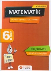 SÜPER FİYAT - Sonuç 6. Sınıf Matematik Kazanım Merkezli Soru Bankası Seti Sonuç Yayınları