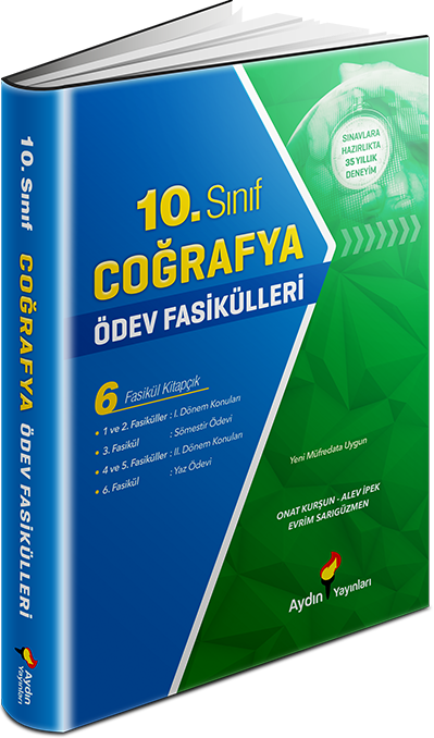 Aydın 10. Sınıf Coğrafya Ödev Fasikülleri Aydın Yayınları