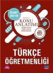 Nobel 2019 ÖABT Türkçe Öğretmenliği Detaylı Konu Anlatımı Nobel Sınav Yayınları