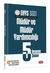 SÜPER FİYAT - Data 2021 MEB EKYS Müdür ve Yardımcılığı 5 Deneme Data Yayınları