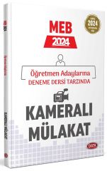 Data 2024 MEB Öğretmenlik Kameralı Mülakat Data Yayınları