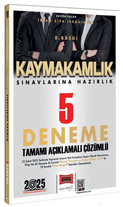 Yargı 2025 Kaymakamlık 5 Deneme Çözümlü Yargı Yayınları