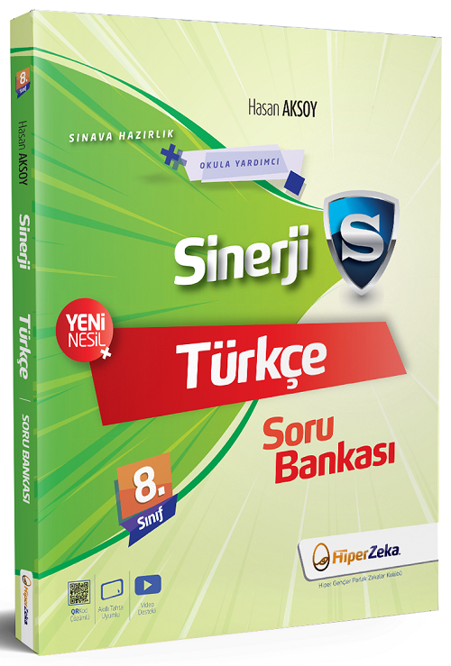 Hiper Zeka 8. Sınıf Türkçe Sinerji Soru Bankası Hiper Zeka Yayınları