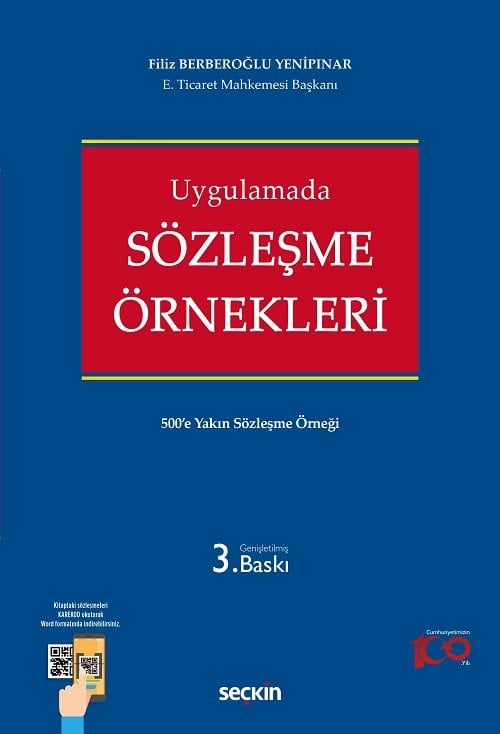 Seçkin Sözleşme Örnekleri 3. Baskı - Filiz Berberoğlu Yenipınar Seçkin Yayınları